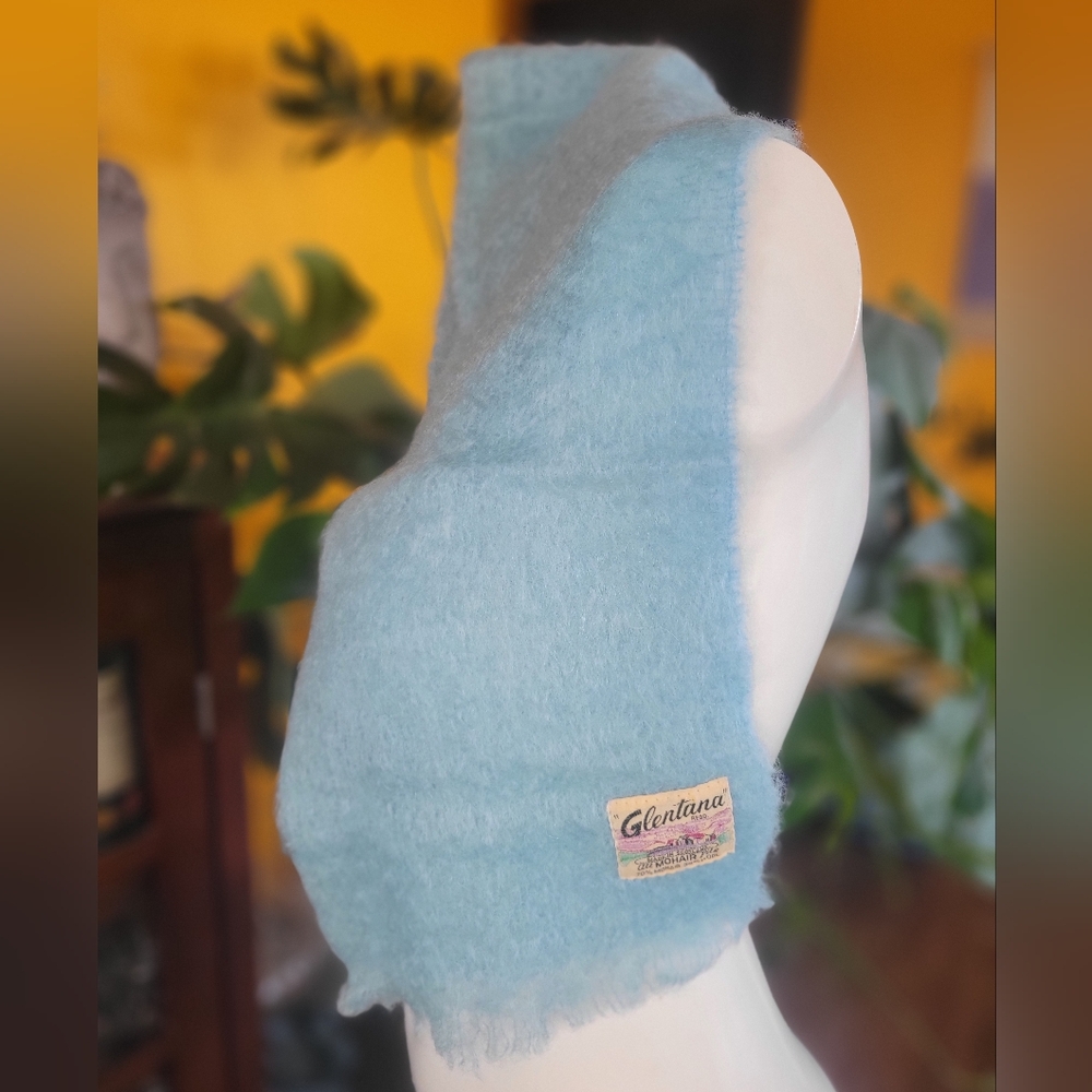 Vintage Glentana Mohair Scarf